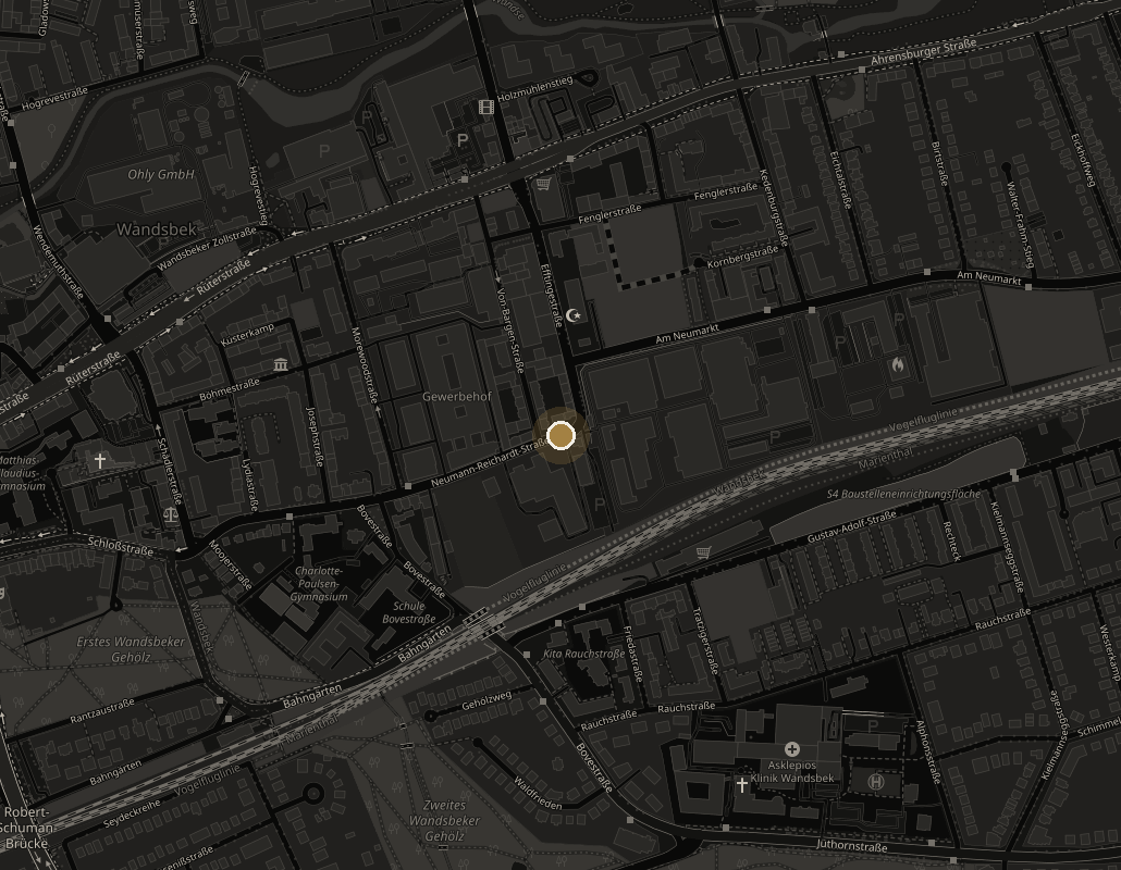 Karte: Neumann-Reichert-Strasse 39-41, 22041 Hamburg